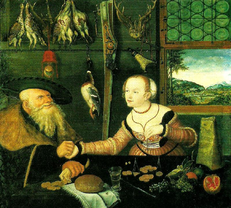 Lucas  Cranach betalning oil painting image